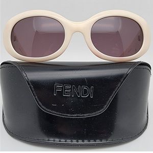 lFendi SL7503 Col. 702 Ivory White Frame Grey
Lens Sunglasses w/ Case Italy 50mm